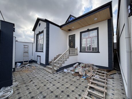 Satılır 3 otaqlı həyət evi 120 m², Xırdalan ş. — şəkil 1